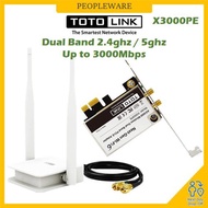 Totolink X3000PE AX3000 WIreless Dual Band PCI-E Adapter