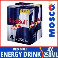 Red Bull Energy Drink 4 cans x 250ml