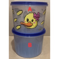 🔥READY STOCK LAST TO CLEAR🔥 Tupperware Texture Canister (1) 1.7L 1.1L (RANDOM COLOR)