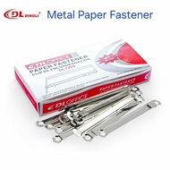 DingLi DL Office Metal Paper Fasteners DL7209 / Cherry 850 8cm 50s