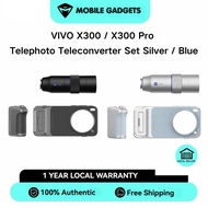 vivo X300 Pro/X300 Zeiss 2.35x Telephoto Teleconverter set Photography kit Silver/Blue