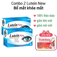 (free blood-boosting iron) combo 2 Lutein New nourishes eyes, enhances vision, reduces dry eyes and 