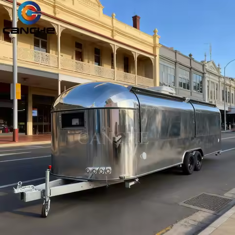 Australia Street Mobile Fast Food Truck Food Trailer Coffee Van Beer Bar Food Truck