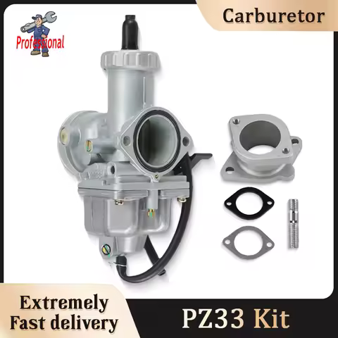 For CG TMX 250cc 300cc 350cc 400cc QUAD Off-Road ATV Cg 200-250cc With Intake Manifold PZ33 33mm Mot