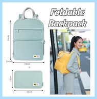 ✅ [SG] Foldable Backpack/ Travel Backpack Fold Bag/ Multi-purpose Foldable Shopping Haversack/ Children School Bag