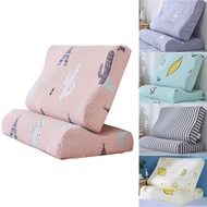 HOT MKHKXOIHIOHWG 529 50x30cm/60x40cm Cotton Pillowcase Comfortable Bedroom Sleeping Memory Foam Latex Pillows Case Adult Kids Pillow Cover