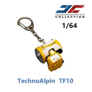 Austria JC 1/64 TechnoAlpin TF10 Snow Blower Alloy Model Pendant Keychain
