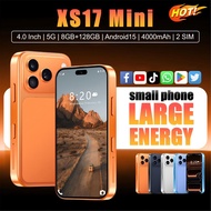 Handphone 5G 12GB 512GB Android 15 Dual SIM 4000mAh 4 Inch Small Screen COD 1 Year Warranty Ready St