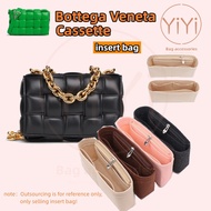 [YiYi]insert organizer bag Fits For Bottega Veneta Cassette bag organizer insert bag inner purse bag