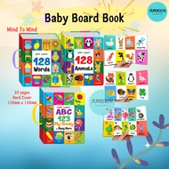 [FUNBOOK] Let's Learn 128 Words / 128 Animals / ABC 123 MY Body and More / Mini Toddler Baby CHildre