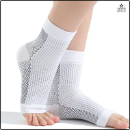 [Pdse] 1 Paar Fuzion Socken Knöchel Stütze Stütz Socke Unisex Komschmerz Linderung Socken Anti-Müdke