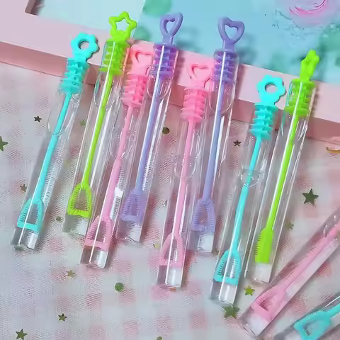 Mini Bubble Stick Unbreakable Bubble Water Children Bubble Blowing Toys Parent Child Game Outdoor We