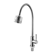 Style W Stainless Steel Kitchen Faucet Hot And Cold Water Sink Faucet Household Tap