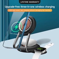 15W 3 In 1 Fast Wireless Charger, Quick Charge Dual Wireless Charging Pad - Charger Pad Compatible W