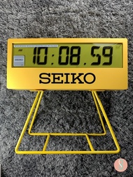 SEIKO CLOCK QHL073Y DIGITAL TABLE CLOCK WITH ALARM (Included Stand)