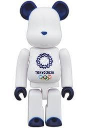 Image. 台中逢甲店 BE@RBRICK BEARBRICK 100% 庫柏力克熊 東京奧運 TOKYO 2020