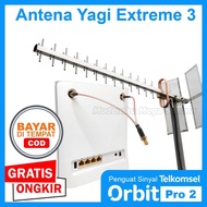 Antena Penguat Sinyal Yagi Modem Telkomsel Orbit Pro 2 Yagi Extre
