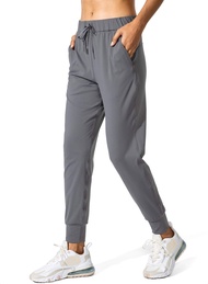 Women's Joggers Pants Pockets Drawstring Running Sweatpants for Women Lounge Workout Jogging