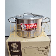 Zebra Casserole Pan Sauce Pot Stock Pot Stainless Steel Pot SUS-304