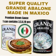ABALONE CALMEX SOUTH AFRIKA CONTENTS 3 PC JUMBO XL CALMEX ABALONE PREMIUM BROWN SAUCE BEST QUALITY A