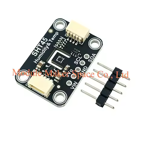 SHT45 Digital Temperature Humidity Sensor Module DC 3.3V - 5V High Precision I2C Compatible with STE