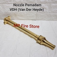 Jet Fire Nozzle Nuzzle Pemadam 2.5 in VDH Van Der Heyde Kuningan