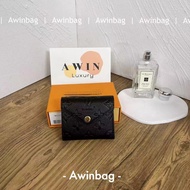 【Awinbag】ZOE cowhide wallet for women, black
