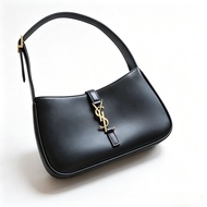 YSL's Underarm Bag Saint Laurent Classic Black Bag Hot to Explode Although It's LateYSL Female Bag C