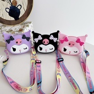 Kuromi Bag Shoulder Bag Cartoon Wallet Anime Cute Toy Bag Cute Crossbody Bag Anime Mini Bag for