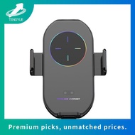 EYD A7S  Car Wireless Charger Automatic Clamp Phone Holder With Charging For IOS Android