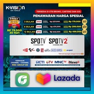 PAKET SPOT TV  K VISION(Bromo/GOL/Cartenz/Gardiner/Optus/LG-Sat)