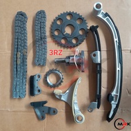High Quality 3RZ 3RZ-FE 2.7L Petrol Engine Timing Chain Kit Set NEW For Toyota Land Cruiser Prado J1