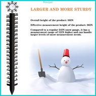 RPAN Snow Measuring Stick Snowfalls Gauge for Yard Decorations Garden Rain Gauge