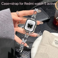 Elegant Butterfly Watch Strap For Redmi Watch 5 Active Bling Strap Redmi Watch 5 Active Case Redmi W