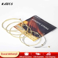 KAWES Acoustic Guitar String 6pcs Guitar Strings Guitar Strings guage 010 Acoustic Guitar String