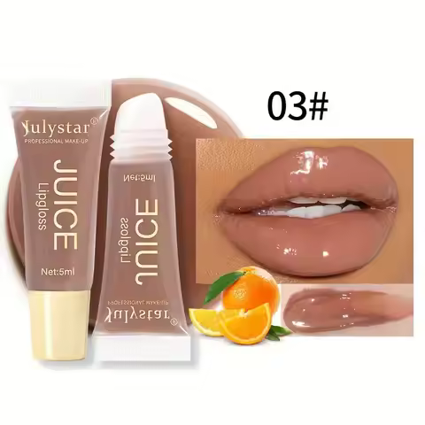 Watery Crystal Clear Jelly Lip Oil Lip Balm Moisturizing And Smoothing Lip Lines Jelly Pout Lip Glos
