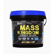 Muscle Kingdom Mass Kingdom (12lbs) 5.4kg Mass Gainer (Chocolate) - Mass Gainer, Weight Gainer, Sizi