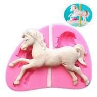 Silicone Acuan Kuda Circus  carousel horse silicone mould