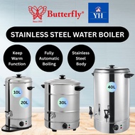 Butterfly 10L/20L/30L/40L STAINLESS STEEL WATER BOILER WB-10/WB-20/WB-30/WB-40