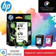 Genuine Original Ink - HP 678 Combo / HP-678 ( Black/Tri-color )