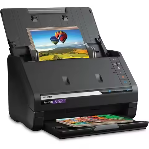 Suitable for FF-680W Wireless High-speed Snapshot and Document Scanning, Black