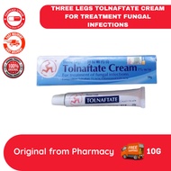 Three Legs Tolnaftate Cream Cap Kaki Tiga Tolnaftate Krim (10g)