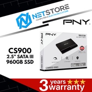 PNY CS900 2.5” SATA III 960 GB SSD -Faster boot up, Reliable storage