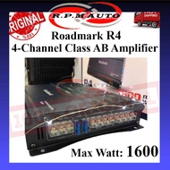 Original Roadmark 1600Watt Power AMP 4 Channel Amp Amplifier R4 amplifier kereta amp kereta