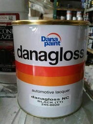 CAT DANAGLOSS BLACK/HITAM MENGKILAP 1KG