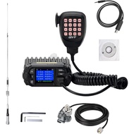 QYT KT-8900D GMRS Mobile Radio 25W Dual Band Mini Car Radio Mobile Transceiver VHF UHF Two Way Radio