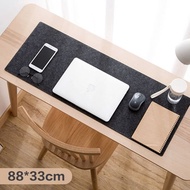 중학생 초등 책상 Large XXL Office Computer Desk Mat Table Keyboard Big Mouse Pad Wool Felt Laptop Cu