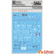 D.L Model Decal UC33 for MG 1/100 FA-78 Full Armor Gundam ver. Ka (Thunderbolt)