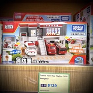 TAKARA TOMY TOMICA 車仔消防局場景，容易帶出街