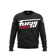 High-Quality Microfiber Black Cassote Collar Sweatshirt, FURYGAN V2, Casual Comfortable, [New Arriva